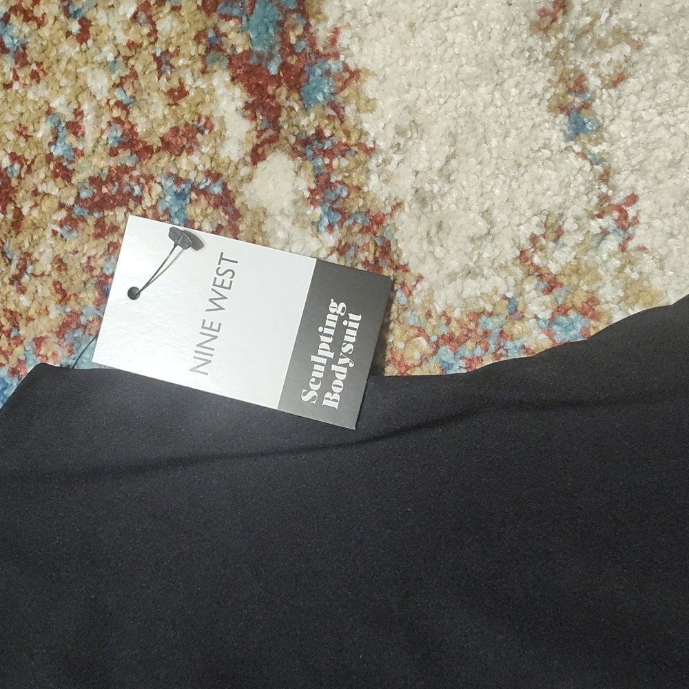 Nine West Black Women's Sculpting Bodysuit - Picture 2 of 9